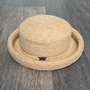 Liz Claiborne Kids Natural Straw Hat